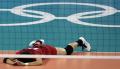 图文-奥运会16日男排比赛赛况 日本队员倒地不起