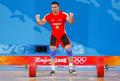 图文-男子举重85公斤级决赛 亚美尼亚选手庆祝
