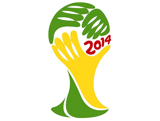 2014年巴西世界杯标志曝光 绿黄红组成大力神