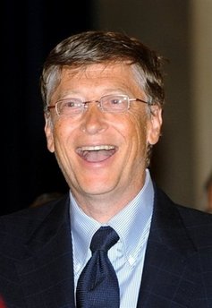The graph is Bill Gates