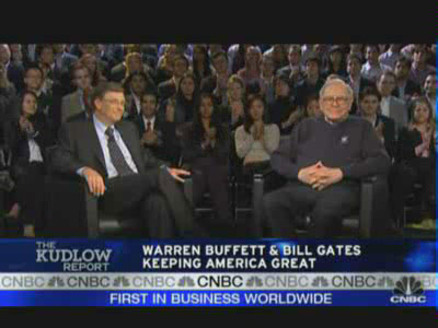 Bill Gates (Bill Gates) and fertile Ba Fei of human relations · is special (Warren Buffett) is in assembly