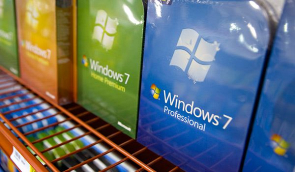 Wei Ruan Windows 7 Cao Zuo Ji Tong Operating system of Microsoft Windows 7