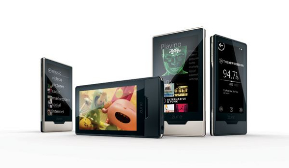 Player of multimedia of Microsoft Zune HD