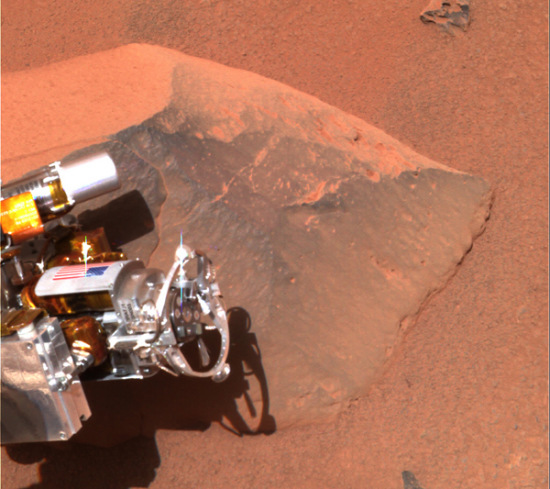  勘测火星岩石