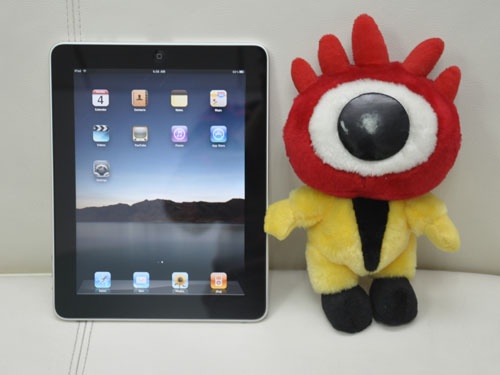 ����һ��iPad��С�˵ĺ�Ӱ