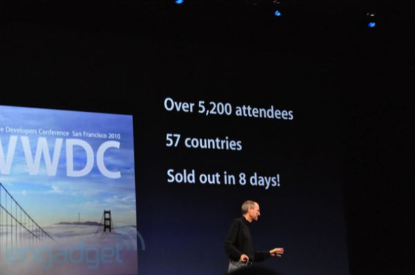 苹果2010全球开发者大会(WWDC)首日实录(2)
