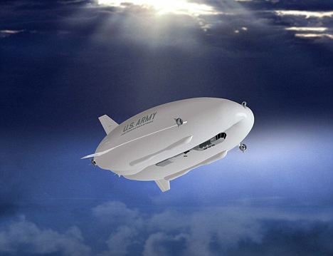 美英打造巨型无人飞艇可悬停空中三周(图)