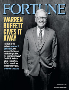On July 10, 2006 " fertile Buffett contributes human relations · piece all "