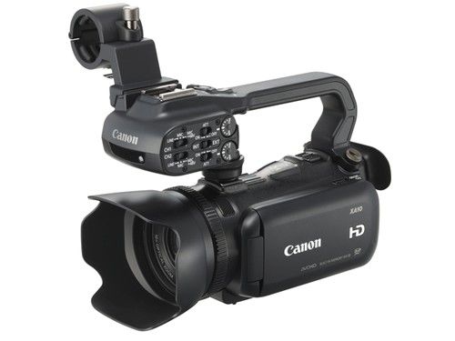 佳能发布超小尺寸专业数码摄像机XA10_数码