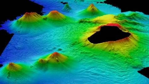 南极海底发现火山群:部分高达3000米