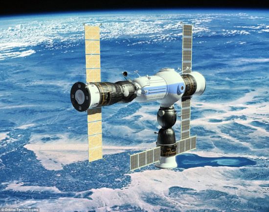 轨道技术公司表示希望太空旅馆能够在5年内落成