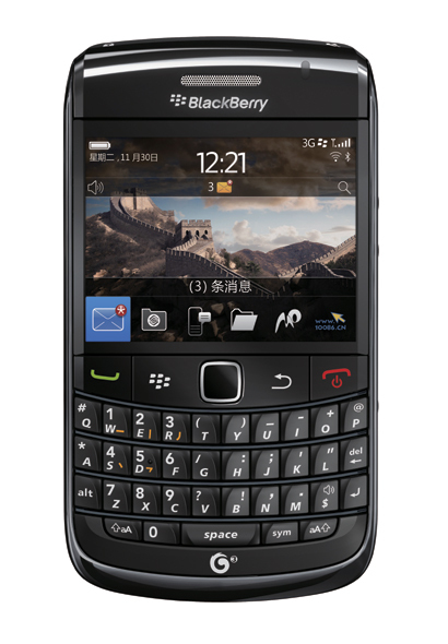 首款TD-SCDMA黑莓手机9788上市_手机