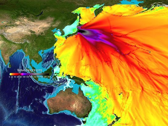 日本报告观测到3月份地震海啸引发大气波