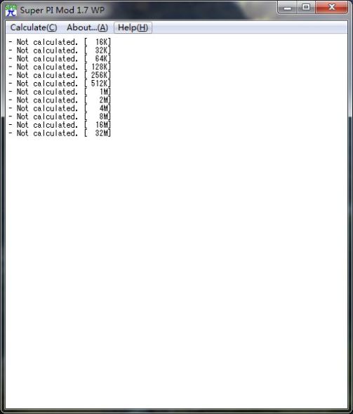 Super PI 1.7