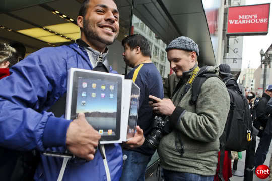 iPad的销售速度已经超越了iPhone