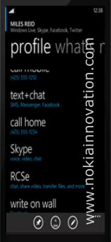 WP8ͼع⣺Skype