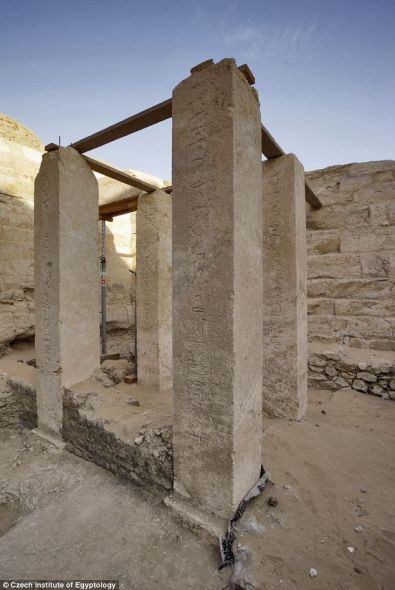 埃及发现4500年前神秘古埃及公主墓葬(图)|埃