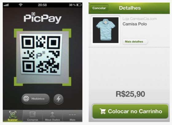 PicPay:扫描二维码即可进行支付_互联网