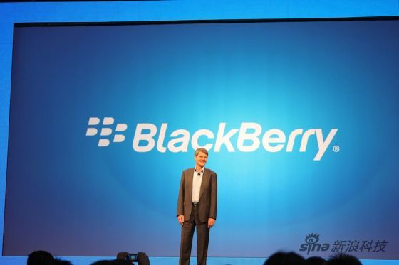 RIM CEO海因斯宣布公司更名为黑莓
