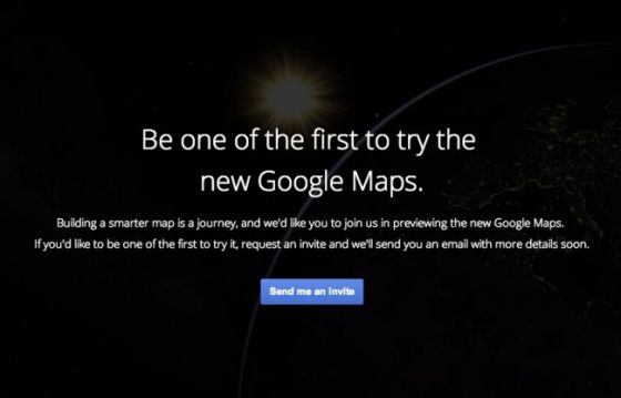 新版谷歌地图登录页面