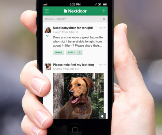 邻居私密社交网nextdoor推移动端:主打小区安全