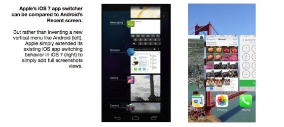 Android vs iOS7