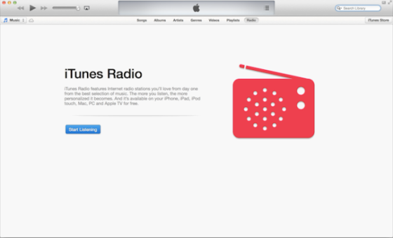 The apple releases ITunes 11.1 test version