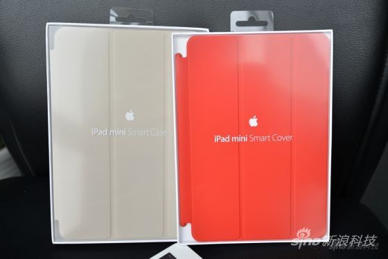 iPad mini的两种外壳配件