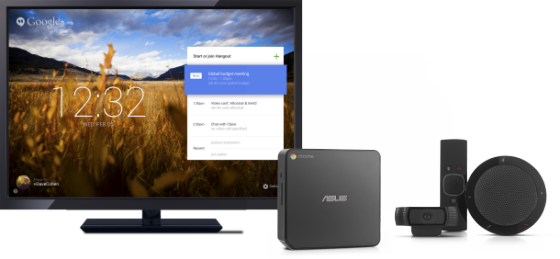 谷歌推视频会议系统Chromebox for meetings