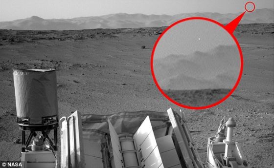 NASA证实神秘火星UFO乃相机故障所致火星UFO好奇号