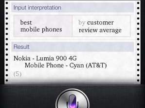 Lumia 900语音助手：iPhone比我更值得购买