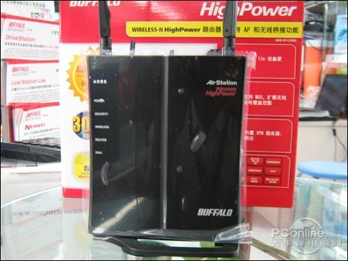 Buffalo Whr Hp G300n无线路由到货499元 商用 科技时代 新浪网