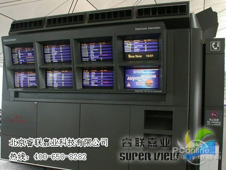 多屏拼接显示卡显示系统机场案例全面解析_商