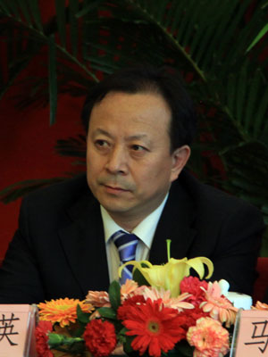 图文:人保部专业技术人员管理司副司长吴剑英