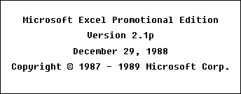 MicrosoftExcel��ʷ�汾��ع�