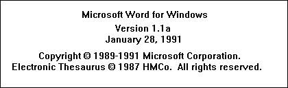 MicrosoftWord��ʷ�汾�����