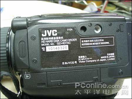 功能强悍的高端家用摄像机 jvc gz-hd7