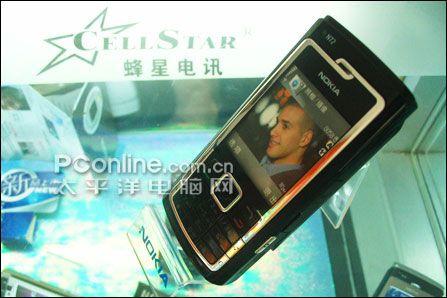 五级亮度调节诺基亚滑盖手机N72行货1999