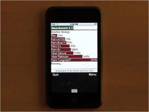 仿iPhonePalm全新触控式手机惊现