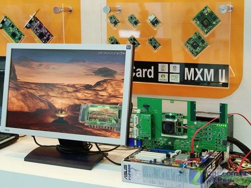 COMPUTEX2008: 同德展示MXMⅡ显卡模块