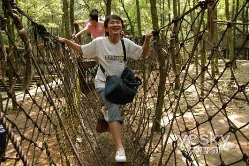 绿水天蓝洞险桐庐景 快活自在逍遥天极人