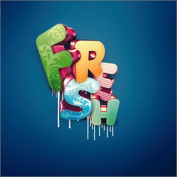 photoshopv效果效果3d字型世纪平面立体凯旋的超酷六合无绝对图片