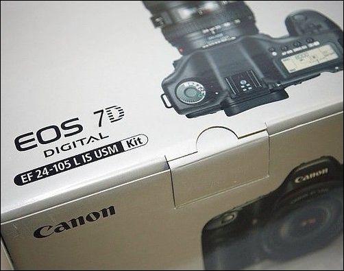 佳能EOS 7D全幅单反包装盒惊现网络 尼康D700汗颜最廉价全幅佳能7D谣言又起
