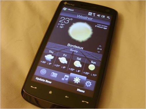 iPhone靠边站HTCTouchHD海量真机赏