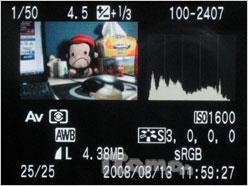 实时取景LiveVIEW功能佳能1000D评测(8)