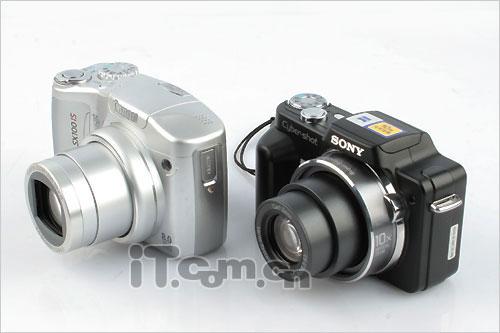 决战便携长焦佳能SX100IS激斗索尼H3(4)