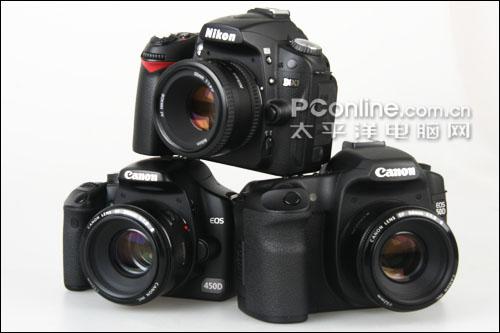 谁主沉浮佳能450D、50D与尼康D90对比