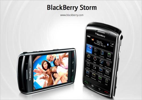 ��ݮ����ȫ����BlackBerryStorm����