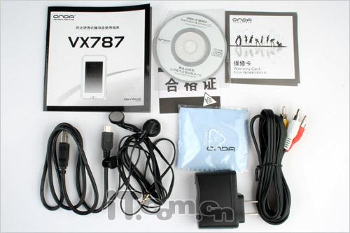 16：9巨屏视频直播昂达VX787详尽评测(2)