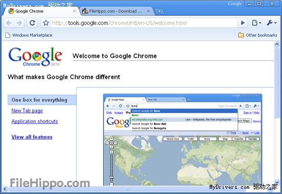 下载GoogleChrome浏览器0.3.154.9Beta
